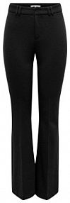 Spodnie eleganckie ONLY czarne damskie Materiałowe Peach 15298660  Flared Fit
