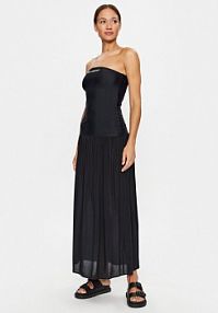 Sukienka letnia KARL LAGERFELD czarna 