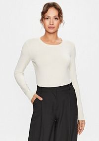 Sweter Sisley beżowy damski 