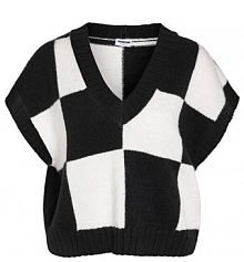 Sweter Noisy May wielokolorowy damski 