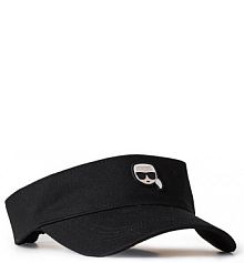 Daszek KARL LAGERFELD czarny 