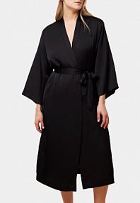 Szlafrok Triumph czarny damski 