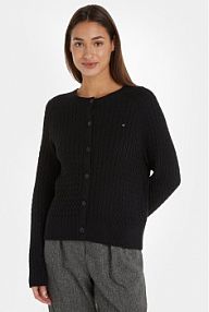 Kardigan Tommy Hilfiger czarny 