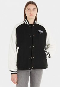 Bomberka Tommy Jeans czarna Kurtka bomber