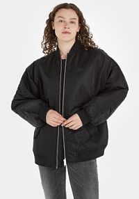 Bomberka Tommy Jeans czarna Kurtka bomber
