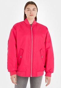 Bomberka Tommy Jeans różowa Kurtka bomber