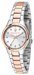 Zegarek Maserati srebrny damski 