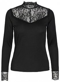 Bluzka YAS czarna damska 