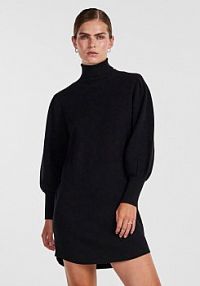 Sukienka dzianinowa YAS czarna 