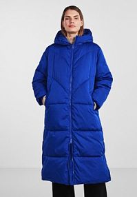 Kurtka puchowa YAS niebieska damska 