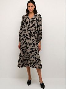 Sukienka codzienna Karen by Simonsen brązowa 