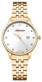 Zegarek Adriatica złoty damski 