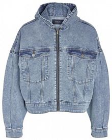 Kurtka jeansowe Noisy May niebieska damska Jeansowa