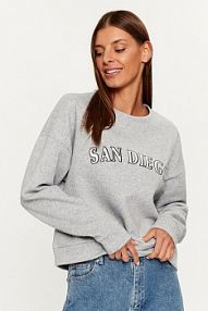 Bluza przez głowę Noisy May szara 