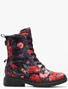 Kozaki sznurowane Jana, wygodna tęgość  damskie Bonprix