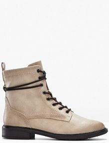 Botki sznurowane Jana, wygodna tęgość  damskie Bonprix