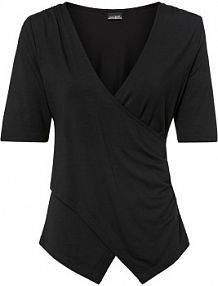 T-shirt z miękkiej mieszanki wiskozy  damska Bonprix