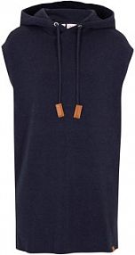 Kamizelka z kapturem, oversized  damska Bonprix