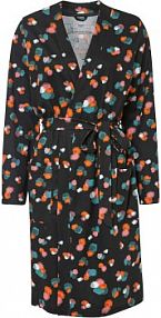 Szlafrok kąpielowy z dzianiny shirtowej  damski Bonprix