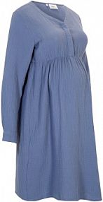 Sukienka ciążowa i do karmienia z muślinu  Bonprix