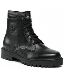 Sneakersy U.S. Polo Assn. czarne damskie