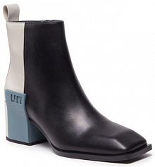 Botki na obcasie United Nude czarne