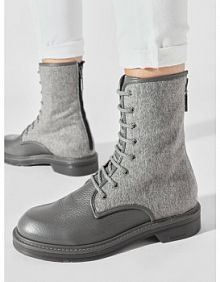 Trapery Max Mara szare damskie