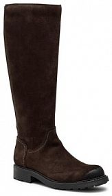 Kozaki Clarks brązowe damskie