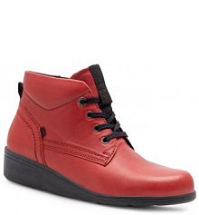 Botki na obcasie Go Soft czerwone