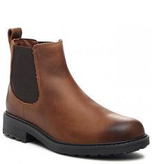 Sztyblety Clarks brązowe damskie