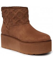 Śniegowce Guess brązowe damskie