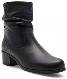 Botki na obcasie Go Soft czarne