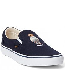 Tenisówki Polo Ralph Lauren granatowe damskie