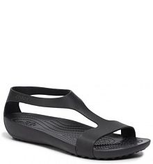 Klapki basenowe Crocs czarne damskie