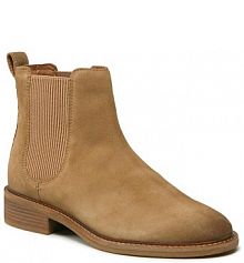 Sztyblety Clarks beżowe damskie