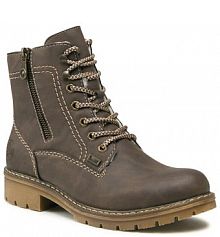 Trapery Rieker brązowe damskie