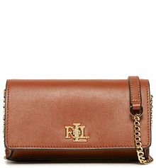 Torebka wieczorowa LAUREN RALPH LAUREN brązowa
