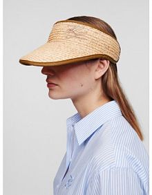 Daszek KARL LAGERFELD brązowy