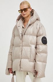 Kurtka puchowa MMC STUDIO  beżowa damska JESSO.BASIC
