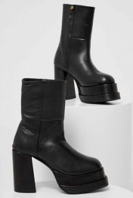 Botki na obcasie Answear.LAB  czarne AL237.113.503