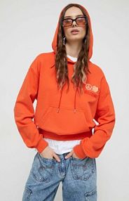 Bluza przez głowę Moschino Jeans  pomarańczowa 1717.8757