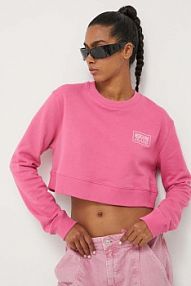 Bluza przez głowę Moschino Jeans  różowa 1714.8257