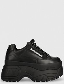 Sneakersy Naked Wolfe  czarne damskie Sprinter.Blac