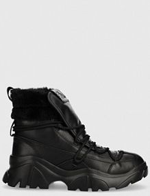 Botki EA7 Emporio Armani  czarne damskie X8M001.XK229.