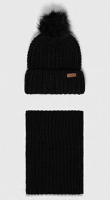 Szalik Barbour  czarny damski LGS0023