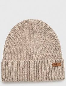 Czapka zimowa Barbour  beżowa damska LHA0476