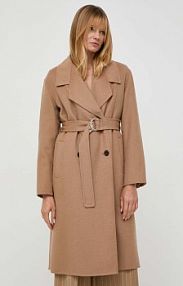 Płaszcz Boss  beżowy damski 50499811