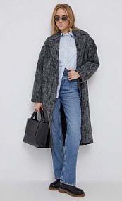 Płaszcz Calvin Klein  szary damski K20K205942