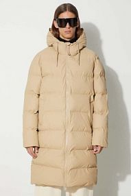 Kurtka puchowa Rains  beżowa damska 15130.24