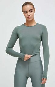 Longsleeve CASALL  zielony damski 21168